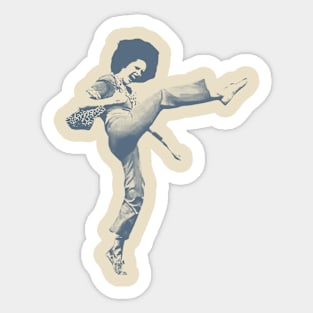 Sally o'malley blue Vintage Sticker